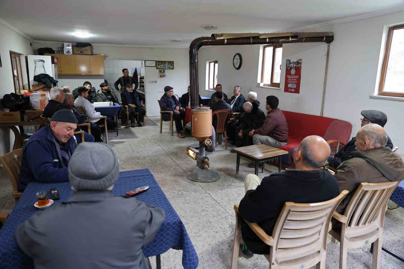 Başkan Balaban Bağyolu&rsquo;nda &ccedil;alışmaları anlattı
