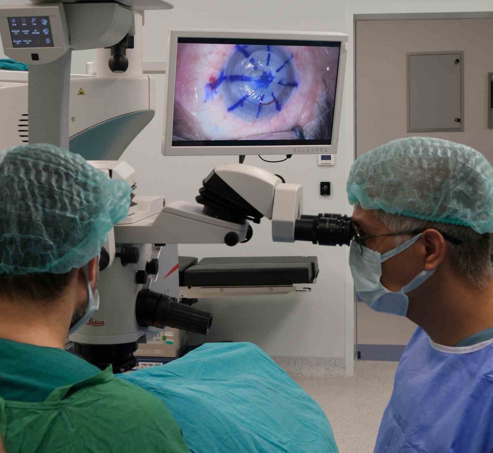 Mersin Şehir Hastanesi&rsquo;nde ilk kornea nakli başarıyla yapıldı
