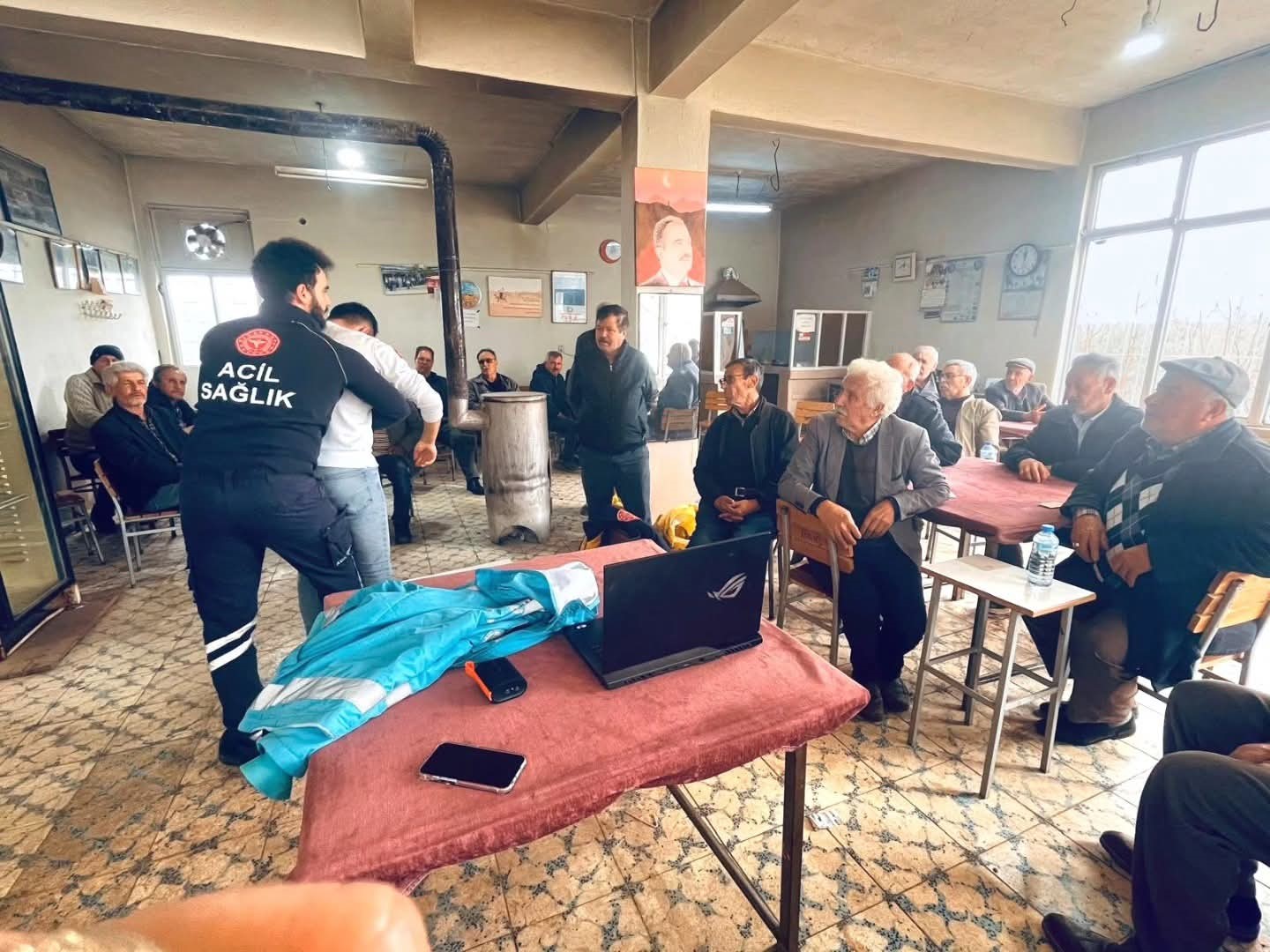 Kale’de mahalle mahalle ilk yardım seferberliği