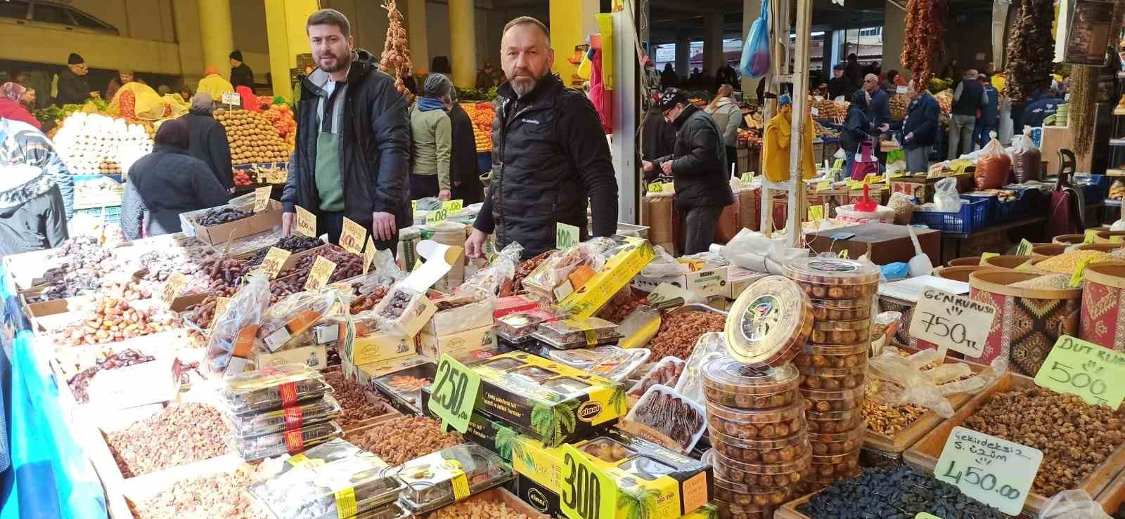 Devrek pazarında Ramazan ayı hareketliliği