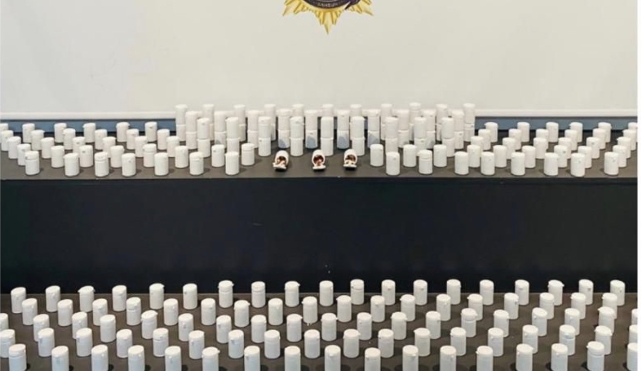 Samsun’da 9 bin 308 sentetik hap ele geçirildi: 2 gözaltı