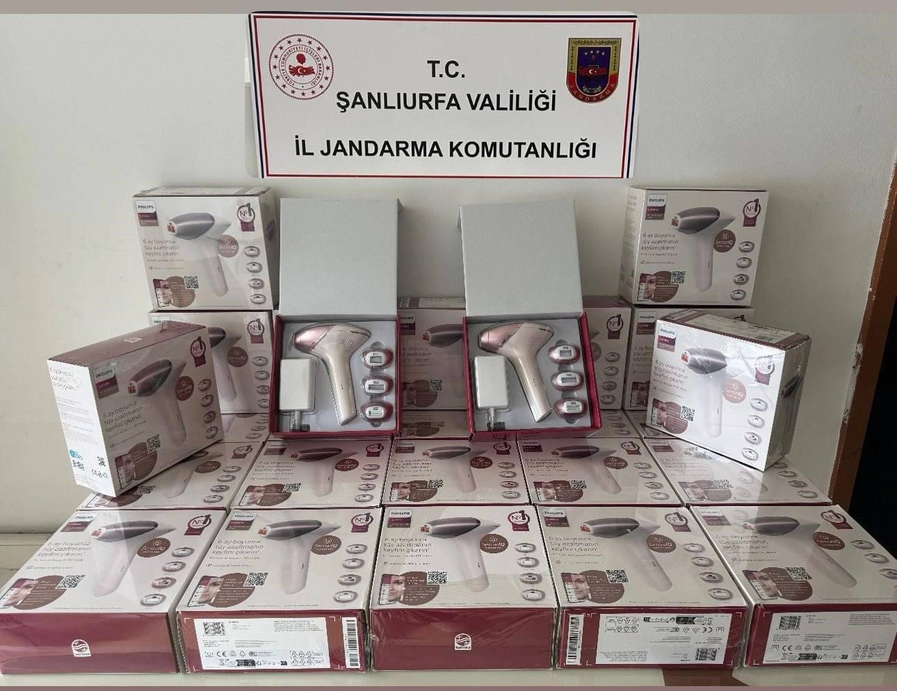 Jandarmadan epilasyon cihazı operasyonu