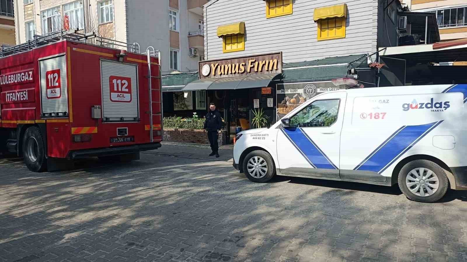 Kırklareli&rsquo;de fırında patlama: 1 yaralı
