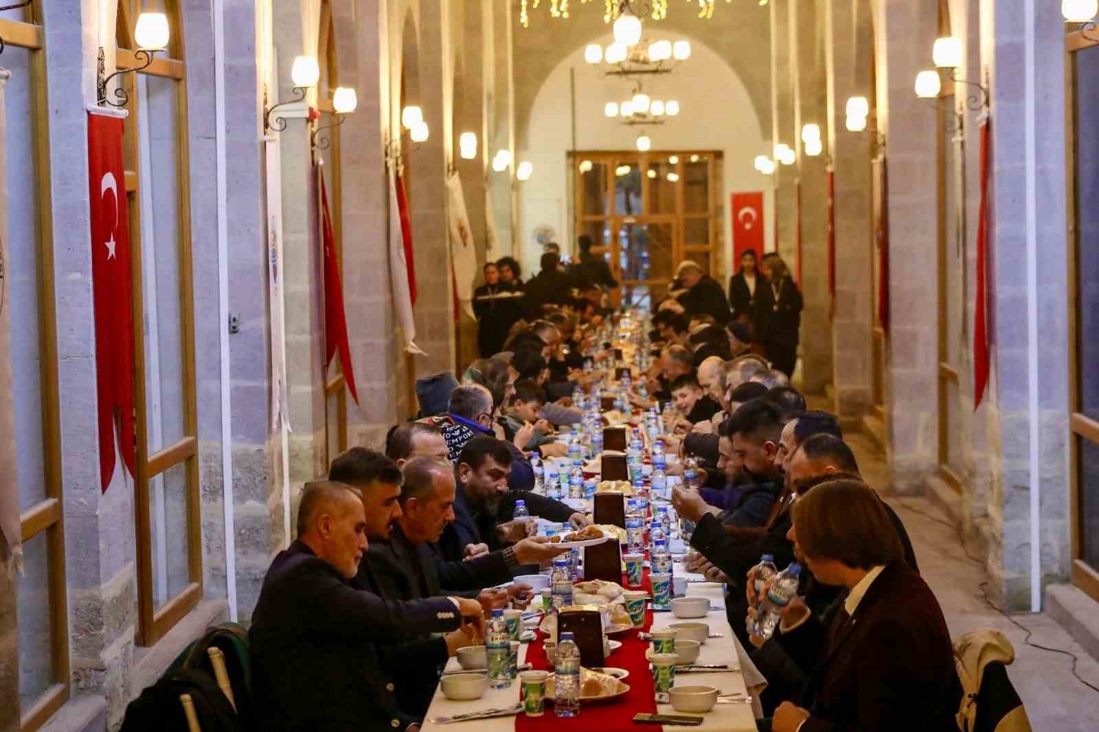 Darende’de şehit aileleri ve gaziler onuruna iftar