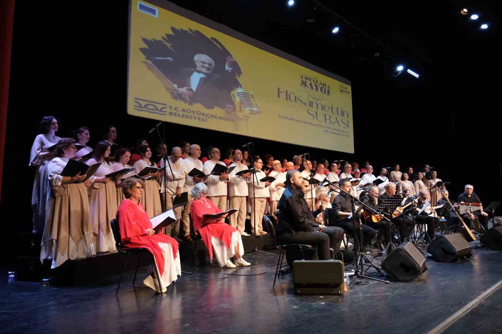 Ustalara Saygı Gecesi&rsquo;ne usta sanat&ccedil;ı H&uuml;samettin Subaşı sahne aldı
