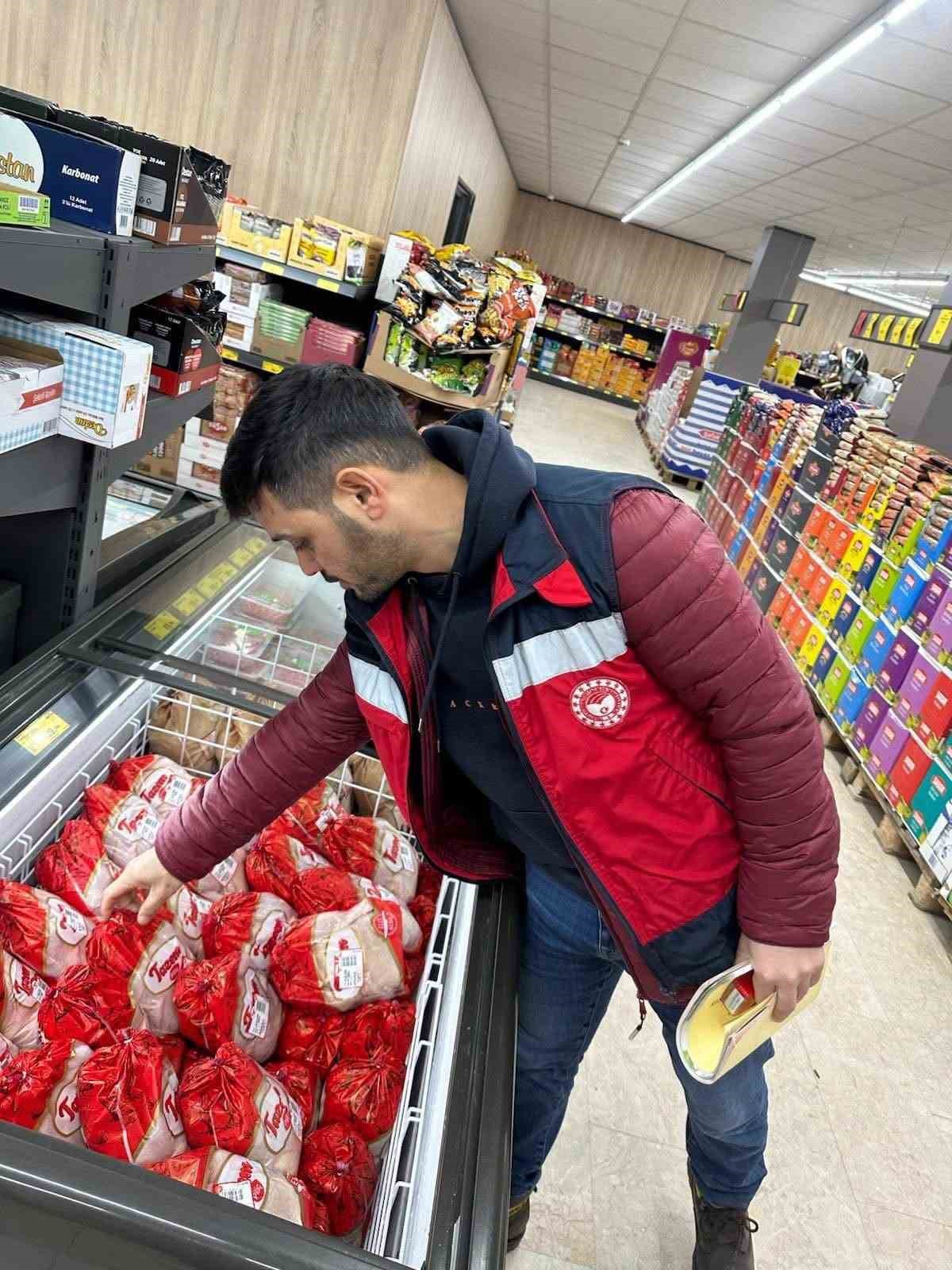 Pazarlar’da marketlere sıkı denetim