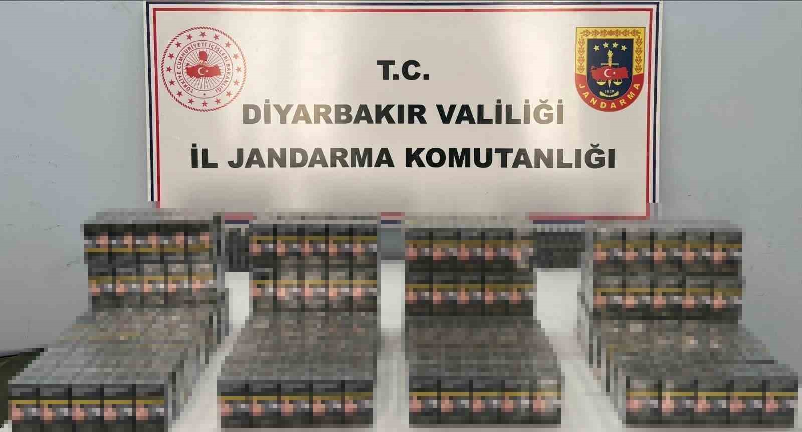 Diyarbakır&rsquo;da ka&ccedil;ak&ccedil;ılık operasyonlarında 33 g&ouml;zaltı
