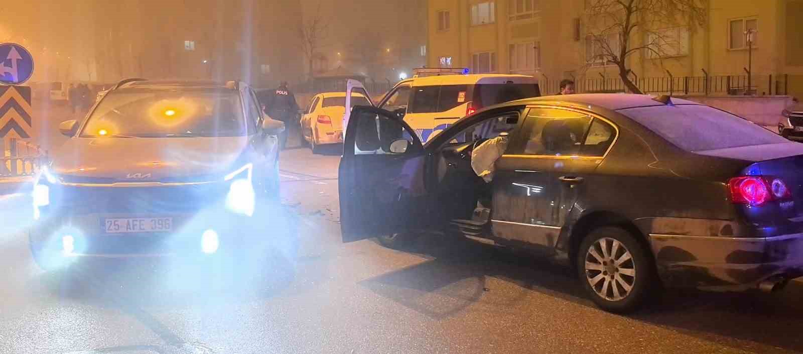 Paland&ouml;ken&rsquo;de trafik kazası: 1 yaralı
