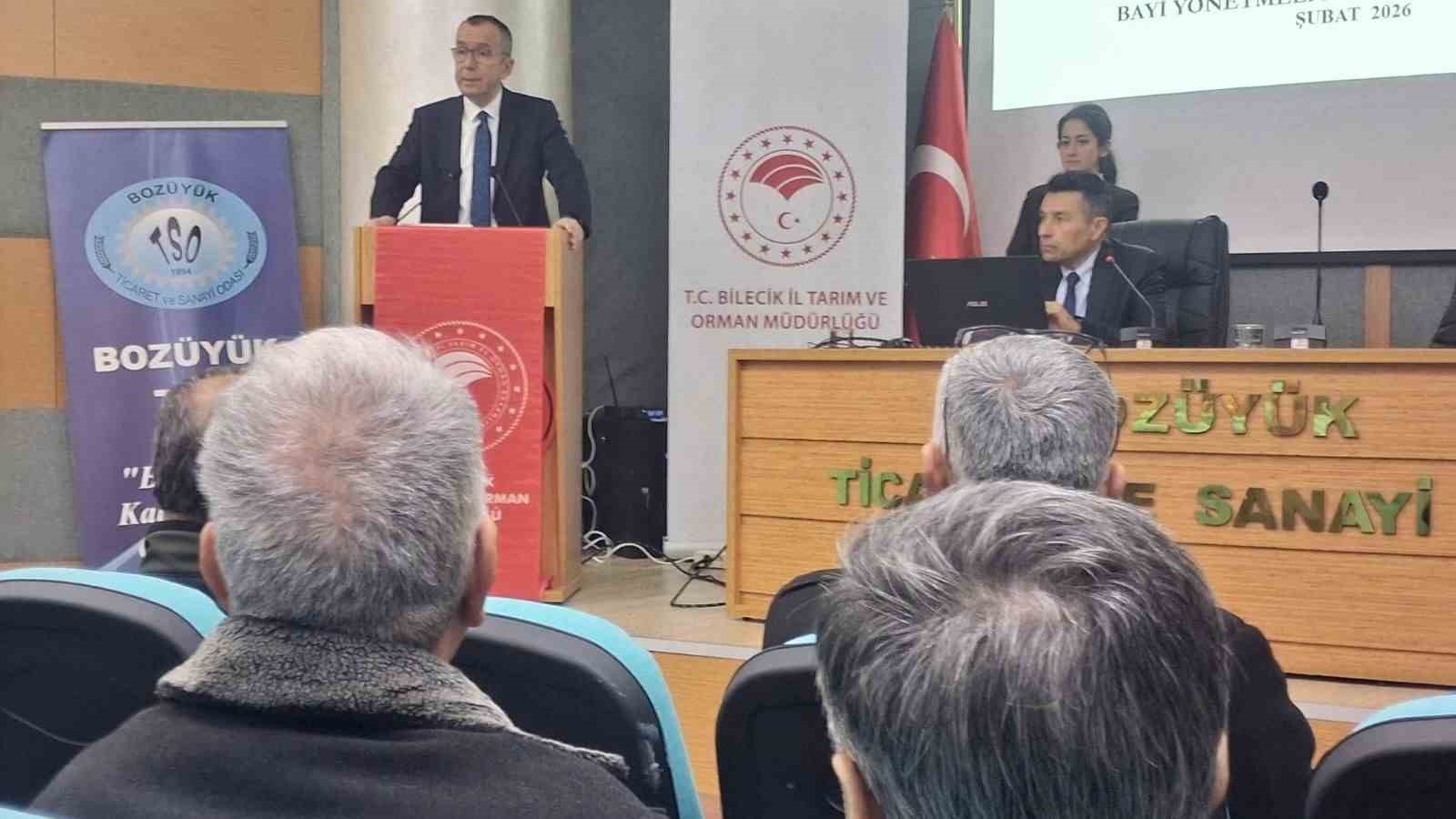 Bilecik&rsquo;te g&uuml;venli ve bilin&ccedil;li &uuml;retim i&ccedil;in eğitim d&uuml;zenlendi
