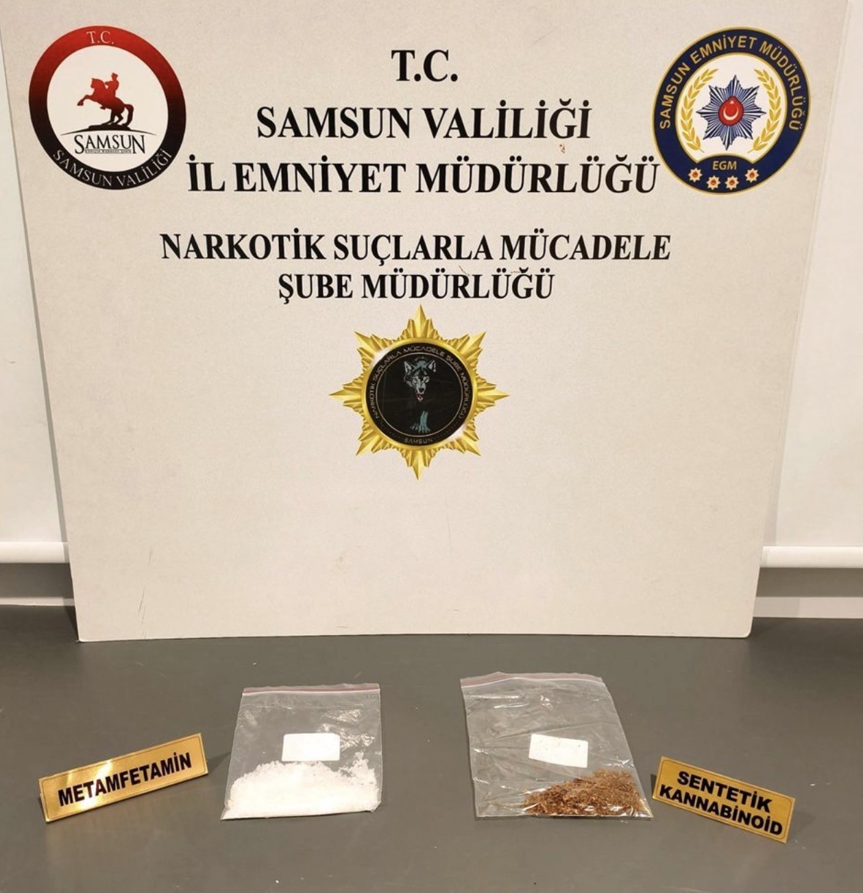 Samsun’da zehir tacirlerine darbe: 3 ilçede 9 gözaltı