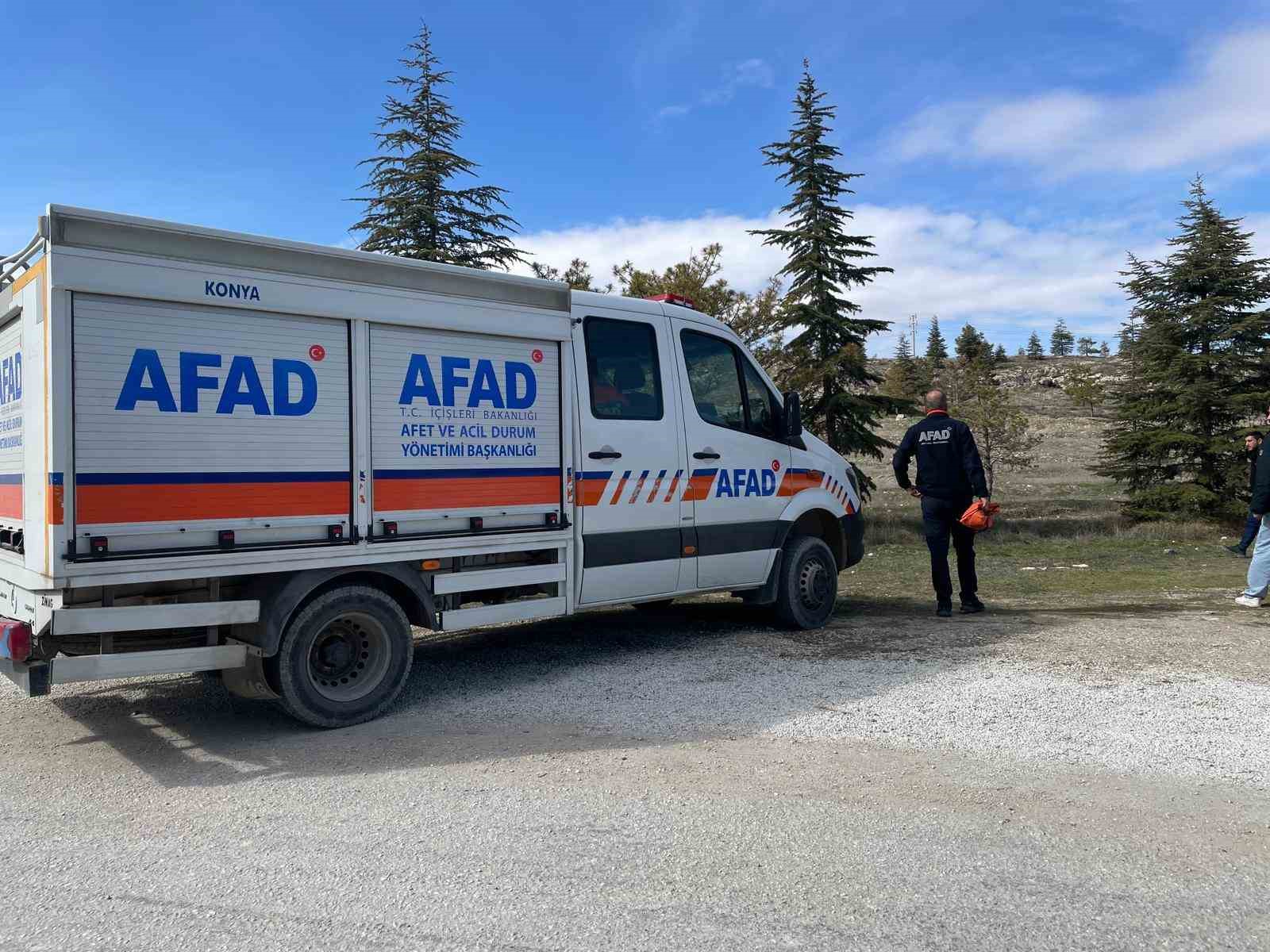 Konya’da kaçak kazı alanı bulundu