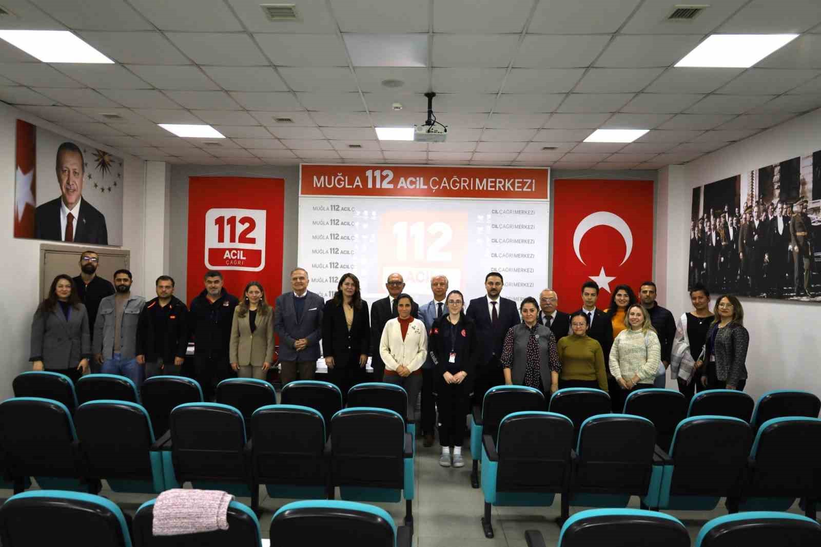 Muğla 112’de "Hukuk" ve "İletişim" seferberliği