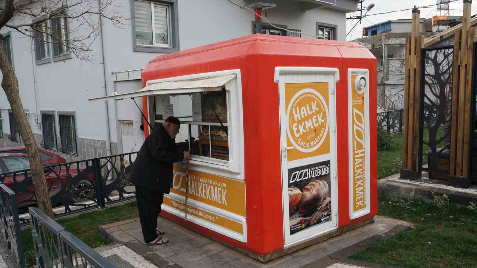 Kahramanmaraş’ta günlük 50 bin halk ekmek üretiliyor