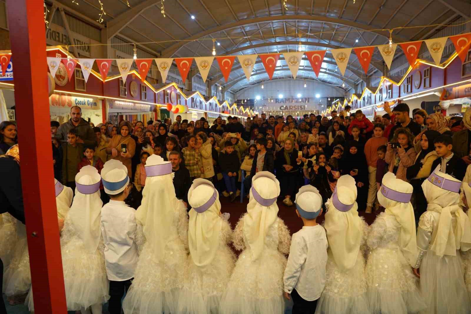 Kahta’da 4-6 yaş miniklerden duygu dolu Kur’an-ı Kerim programı