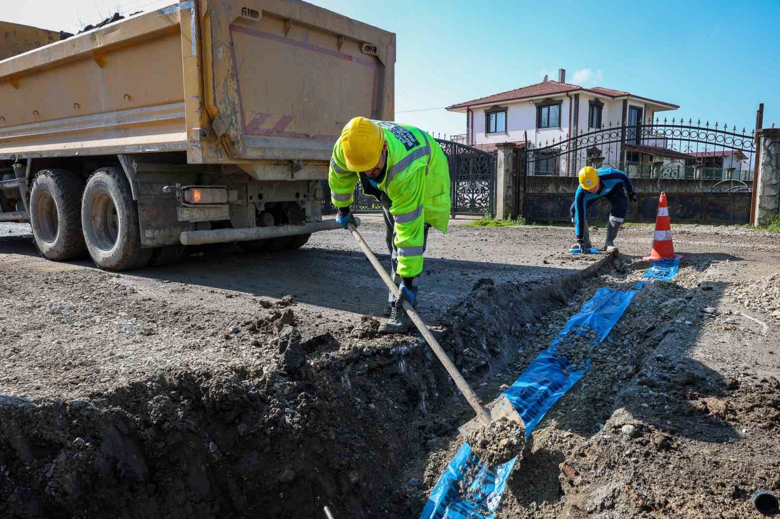 Yenilenen 6 bin 400 metrelik hat sayesinde su kayıpları son buldu