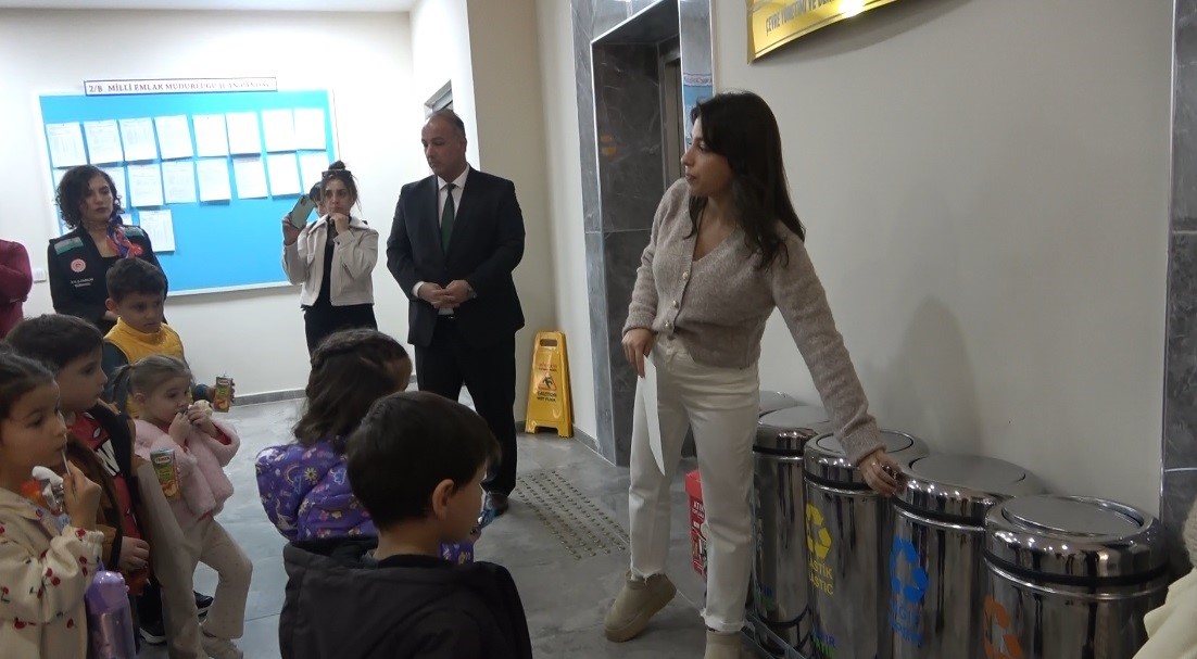 Tunceli’de miniklere sıfır atık dersi
