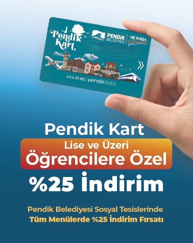 Pendik Belediyesinden &ouml;ğrencilere sosyal tesislerde y&uuml;zde 25 indirim
