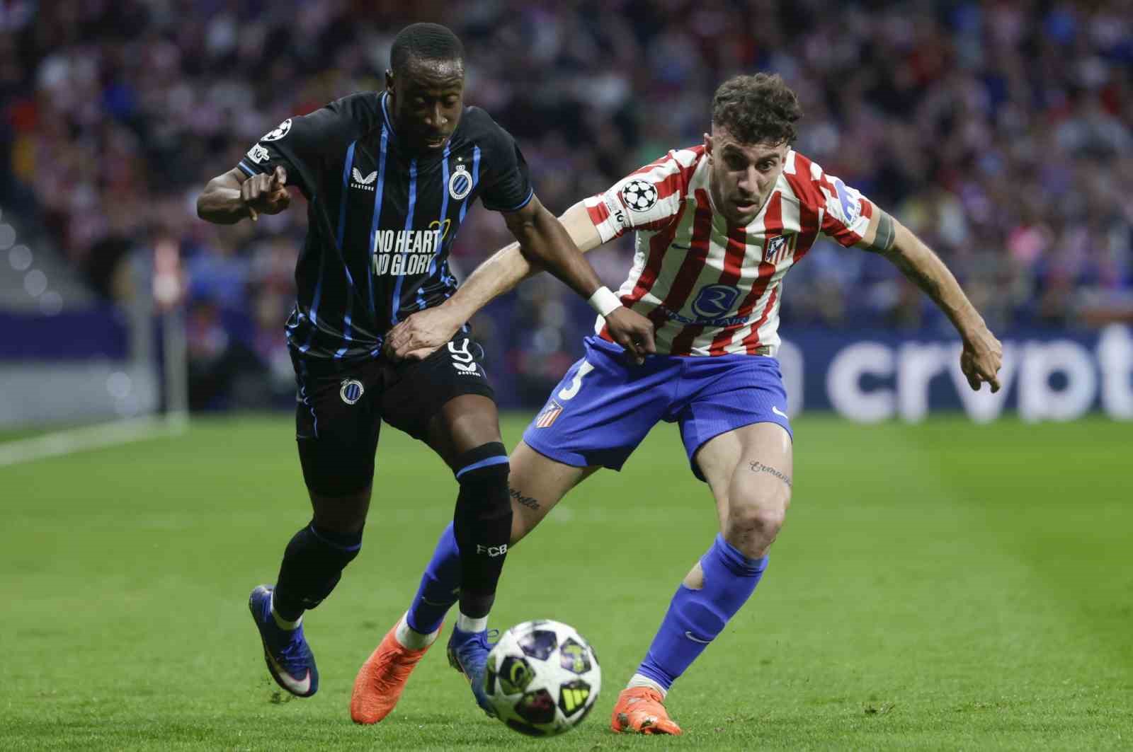 Atletico Madrid, Şampiyonlar Ligi&rsquo;nde son 16 turuna y&uuml;kseldi
