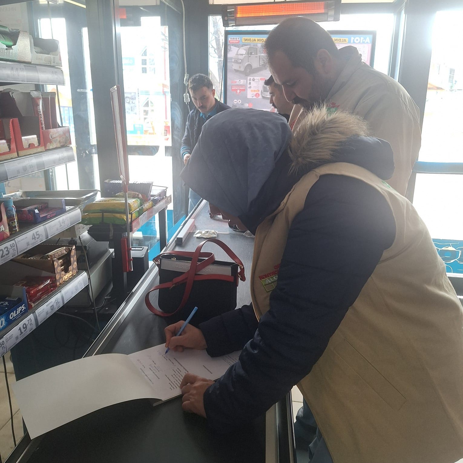 Otlukbeli’nde gıda denetimi yapıldı