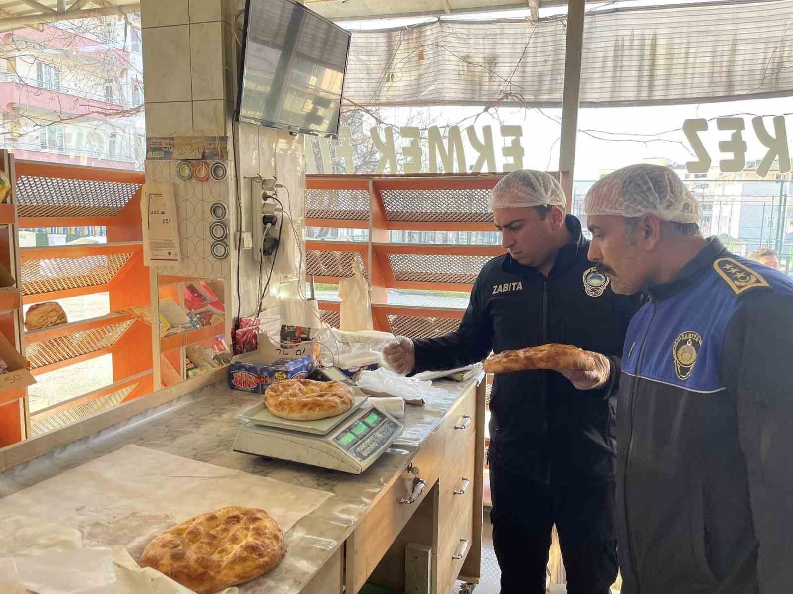 Osmaneli’nde ramazan pidesine gramaj denetimi