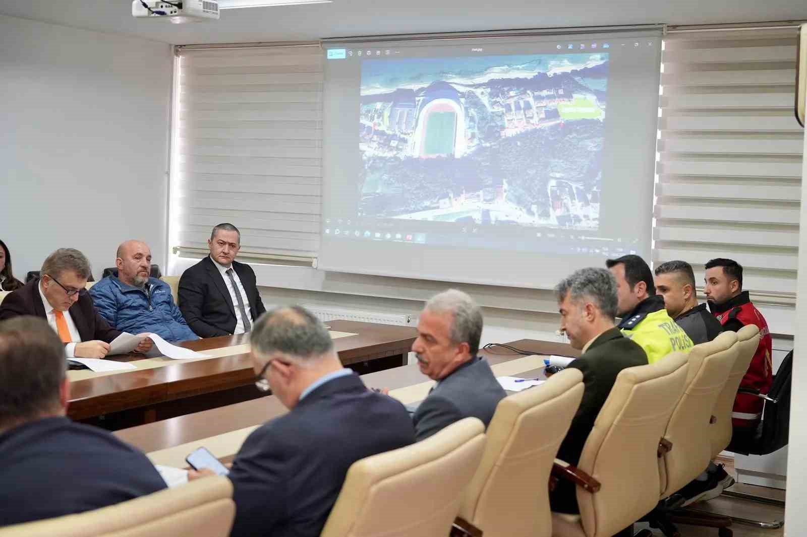 Sinop’ta dünya kupası elemeleri için güvenlik zirvesi