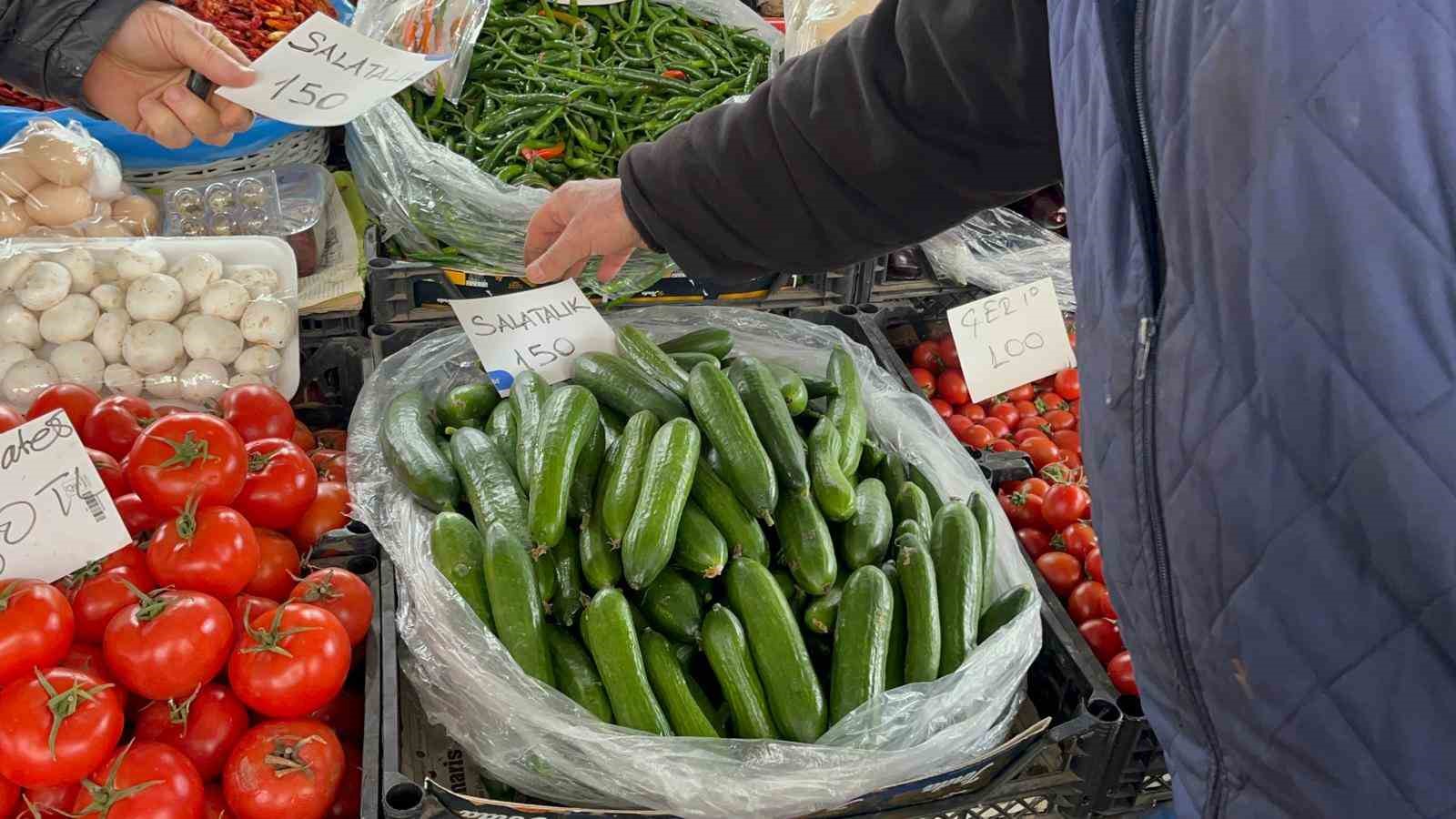 Seralar zarar gördü, Muğla’da salatalık rekor fiyata ulaştı