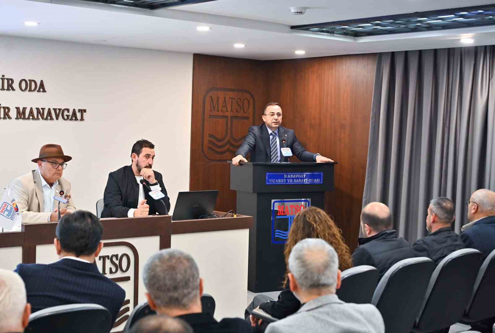 MATSO Başkanı G&uuml;ng&ouml;r: "Manavgat&rsquo;ın ekonomik potansiyelini daha ileri taşıyacağız"
