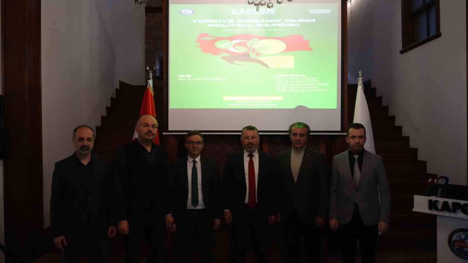 KBÜ KAPGEM Türkiye organik tarımına ilişkin rapor yayımladı