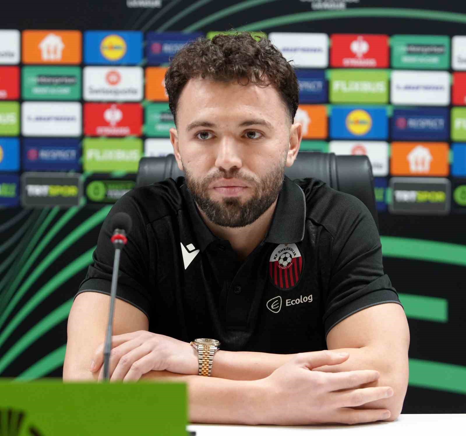 Jeton Beqiri: "Umarım Samsunspor yarın en iyi g&uuml;n&uuml;nde olmaz"
