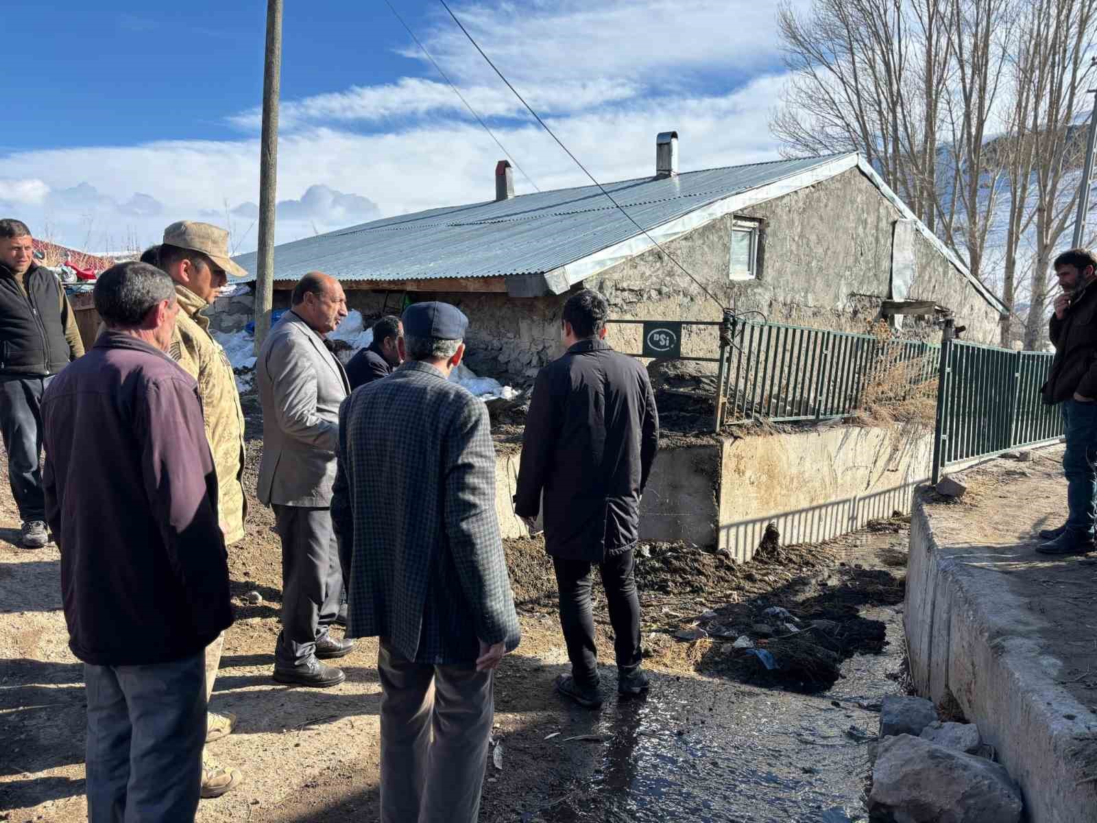 Susuz Kaymakamı Tutal&rsquo;dan sel ve taşkın riskine karşı yerinde inceleme
