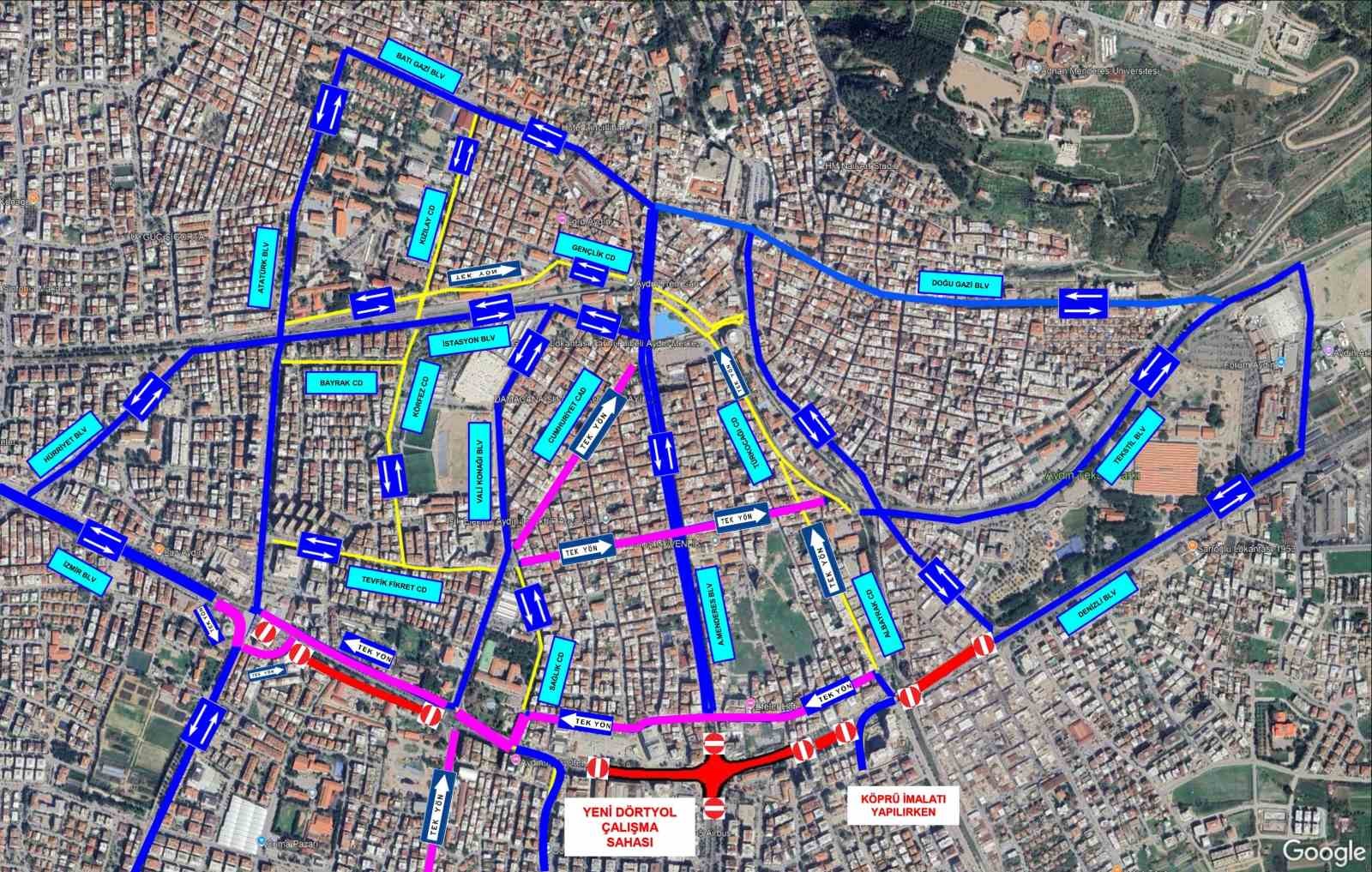 Yeni D&ouml;rtyol K&ouml;pr&uuml;l&uuml; Kavşağı Projesi&rsquo;nde &ccedil;alışmalar başlıyor
