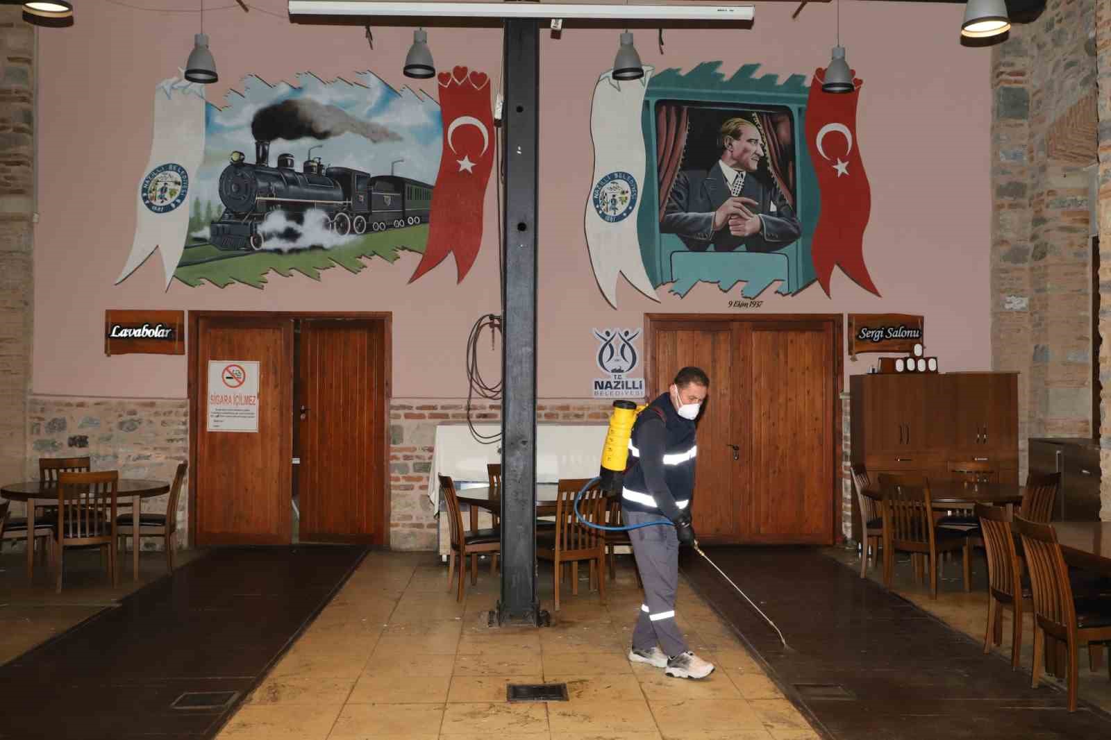 Nazilli Belediyesi&rsquo;nden iş yeri ila&ccedil;lamasına sertifika desteği
