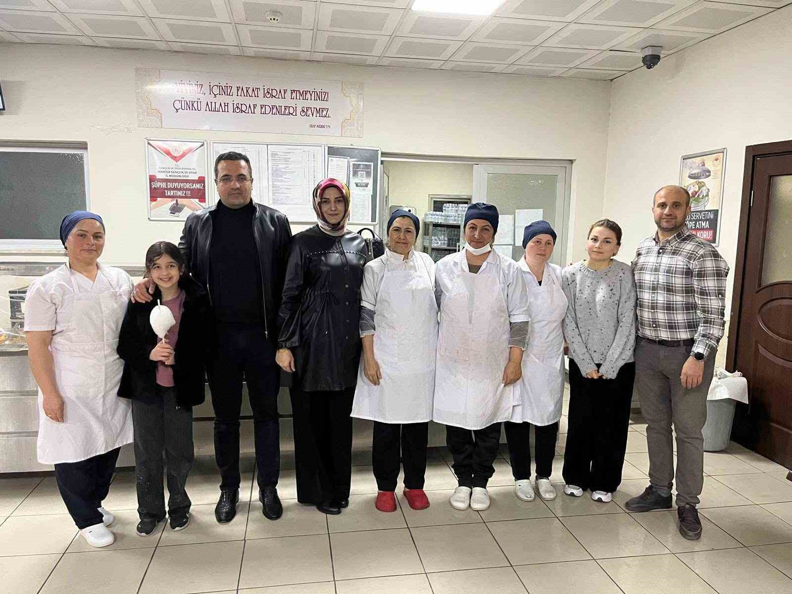 Kaymakam Dalak&rsquo;tan KYK Kız Yurdu&rsquo;nda iftar buluşması
