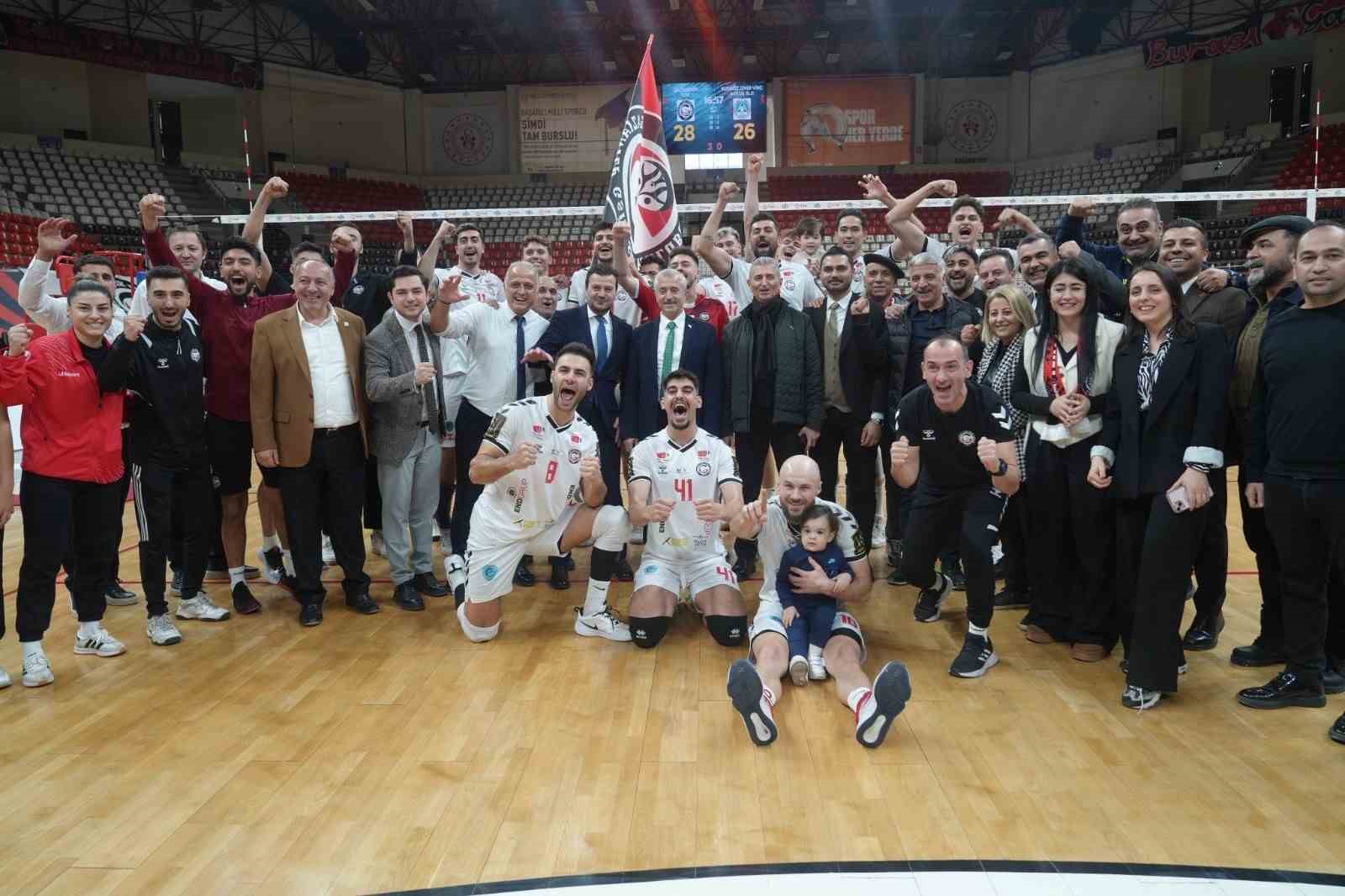 Gaziantep GSK&rsquo;dan 3-0&rsquo;lık galibiyet
