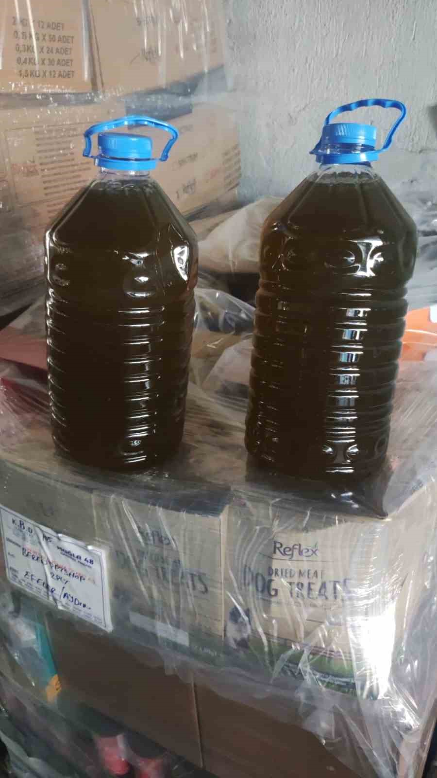 Aydın&rsquo;da bin 324 litre bitkisel karışım yağ ele ge&ccedil;irildi

