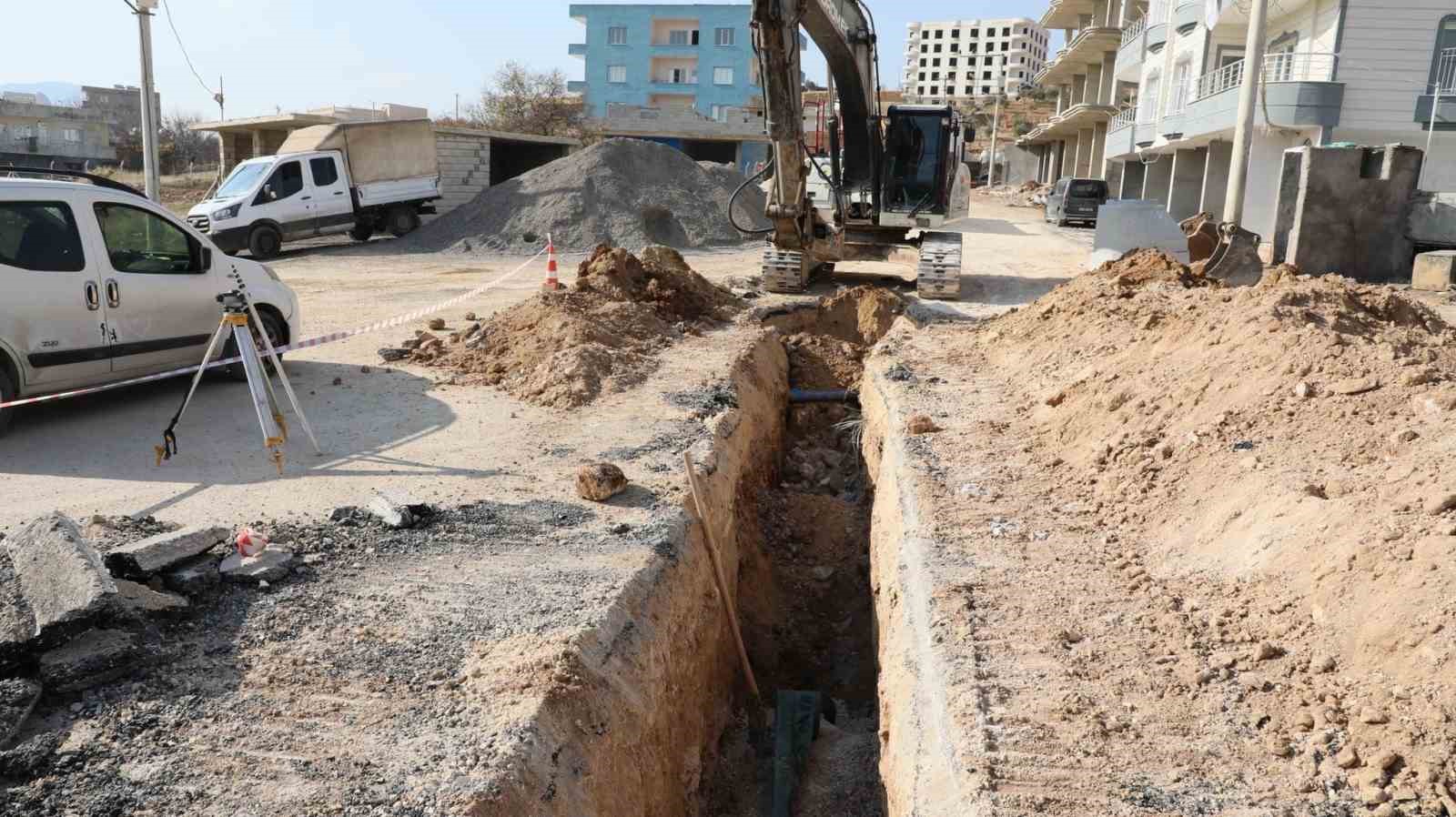 MARSU, Kabala Mahallesi&rsquo;nde atıksu hattı d&ouml;şeme &ccedil;alışmalarını tamamladı
