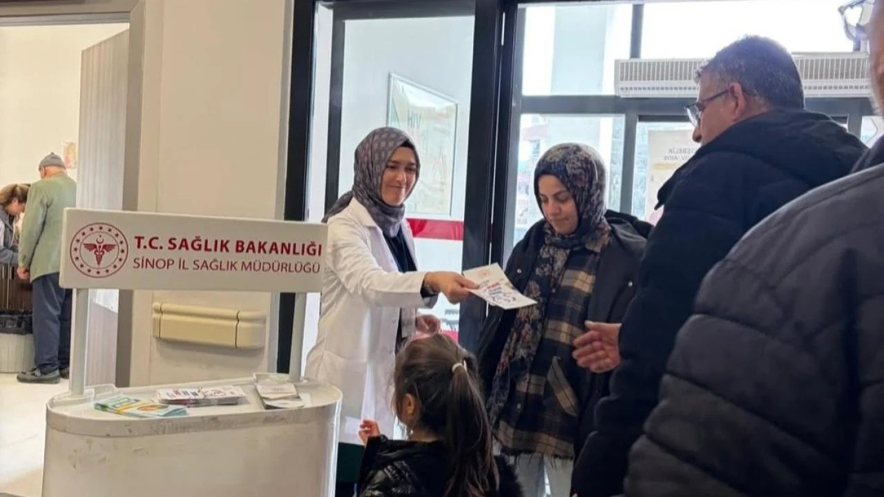 Sinop&rsquo;ta vatandaşlara &lsquo;sağlık okuryazarlığı&rsquo; anlatıldı
