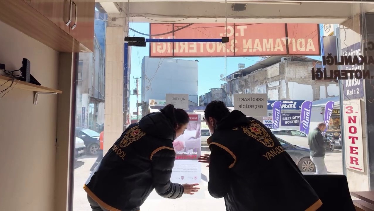 Noterliklerde ara&ccedil; alım-satım dolandırıcılığına karşı bilgilendirme yapıldı
