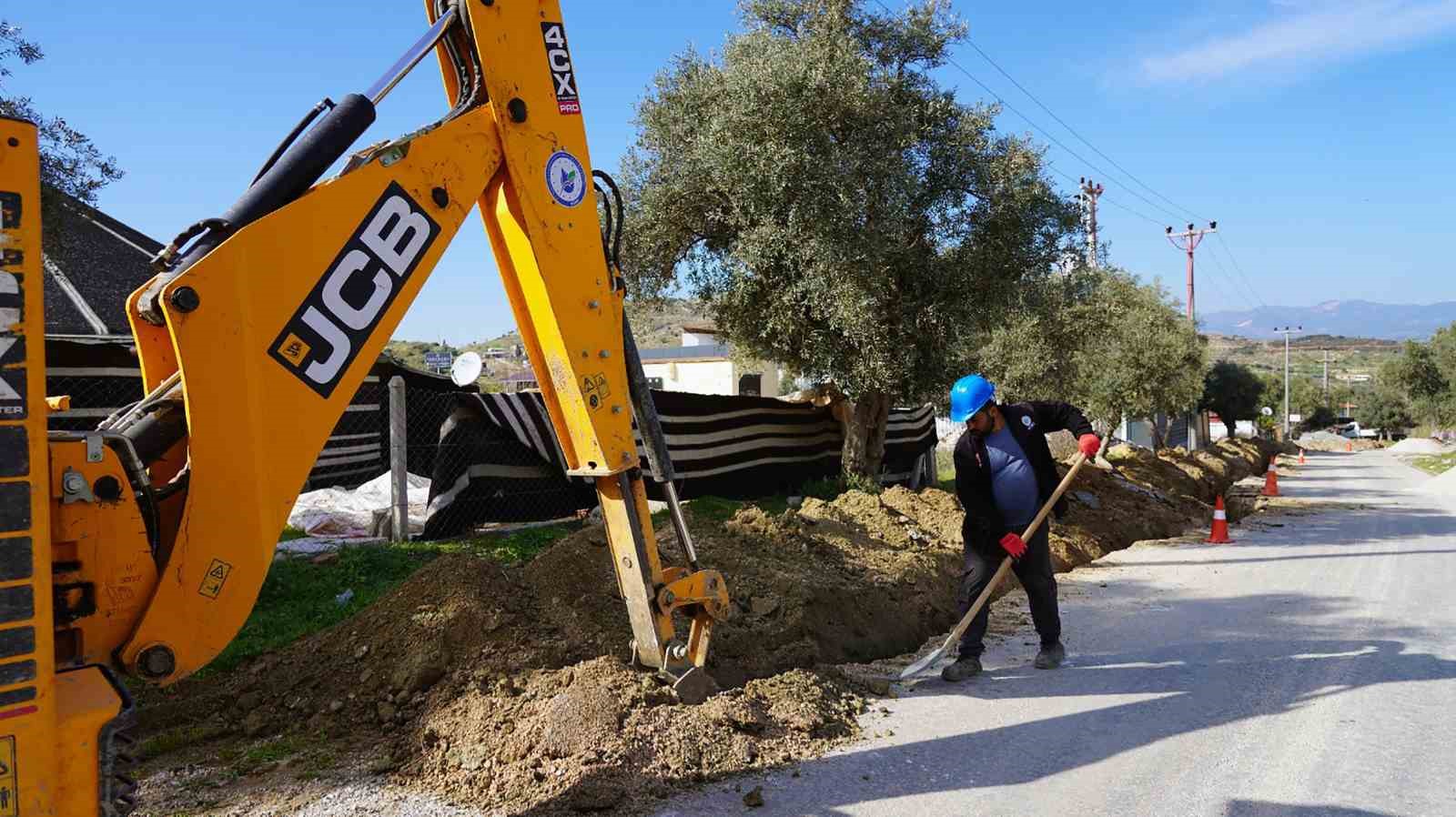 MUSKİ, Milas Güneş Mahallesi’nde içme suyu hatlarını yeniliyor