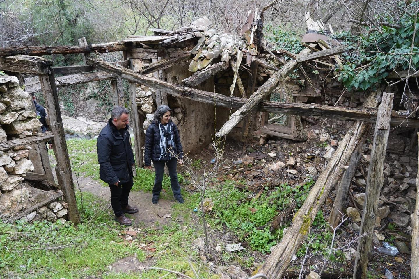 Bilecik&rsquo;te tarihi değirmen i&ccedil;in 3 boyutlu tarama &ccedil;alışması
