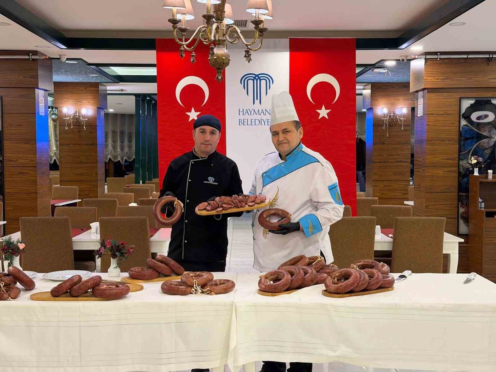 Haymana Sucuğu coğrafi işaret aldı