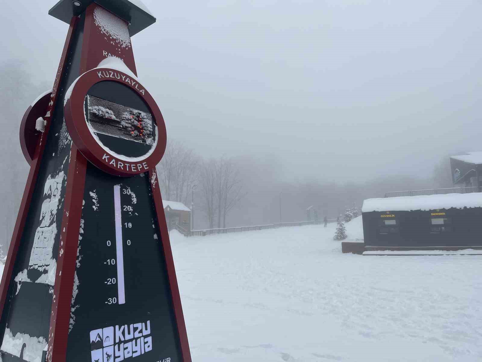 Zirvelerde kar etkili oldu: 630 personel sahada