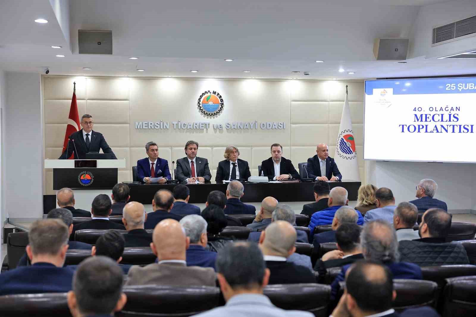 MTSO Başkanı &Ccedil;akır: "Bu g&ouml;mlek bize dar geliyor"
