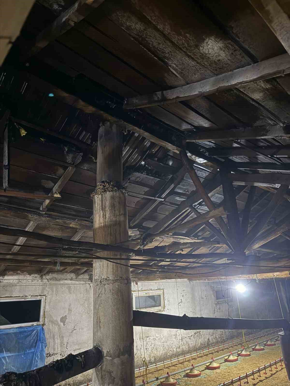 Bolu’da kümes yangını büyümeden söndürüldü
