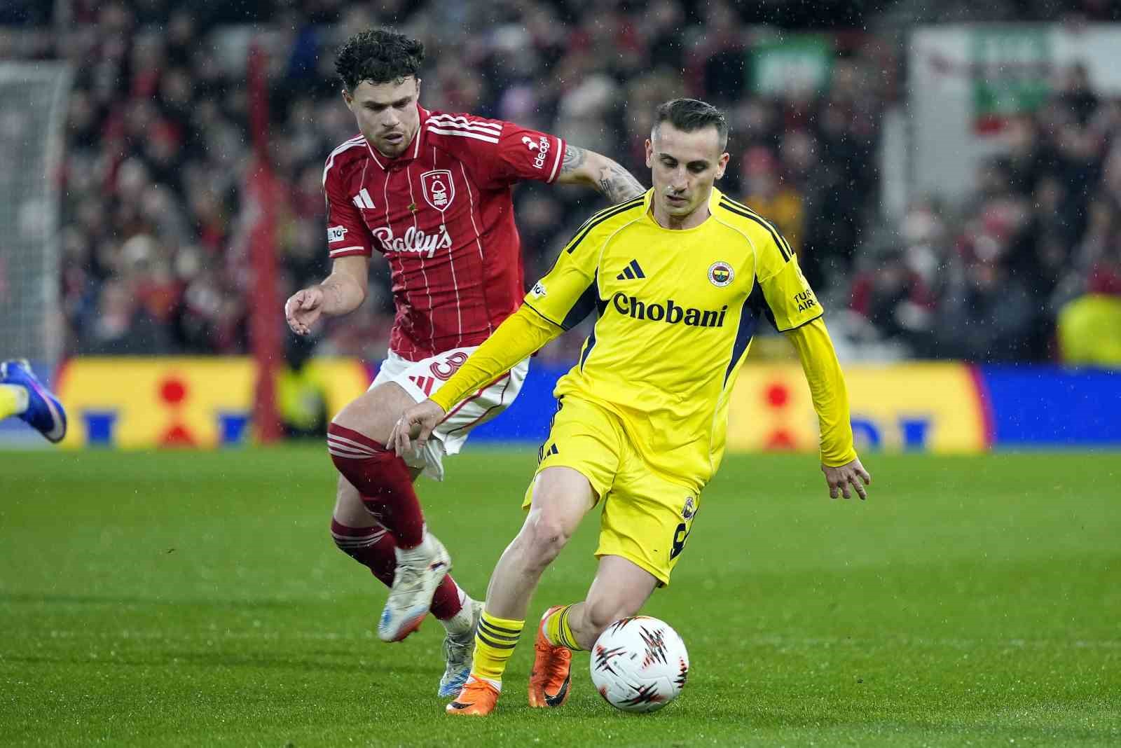 UEFA Avrupa Ligi: Nottingham Forest: 0 - Fenerbah&ccedil;e: 1 (İlk yarı)
