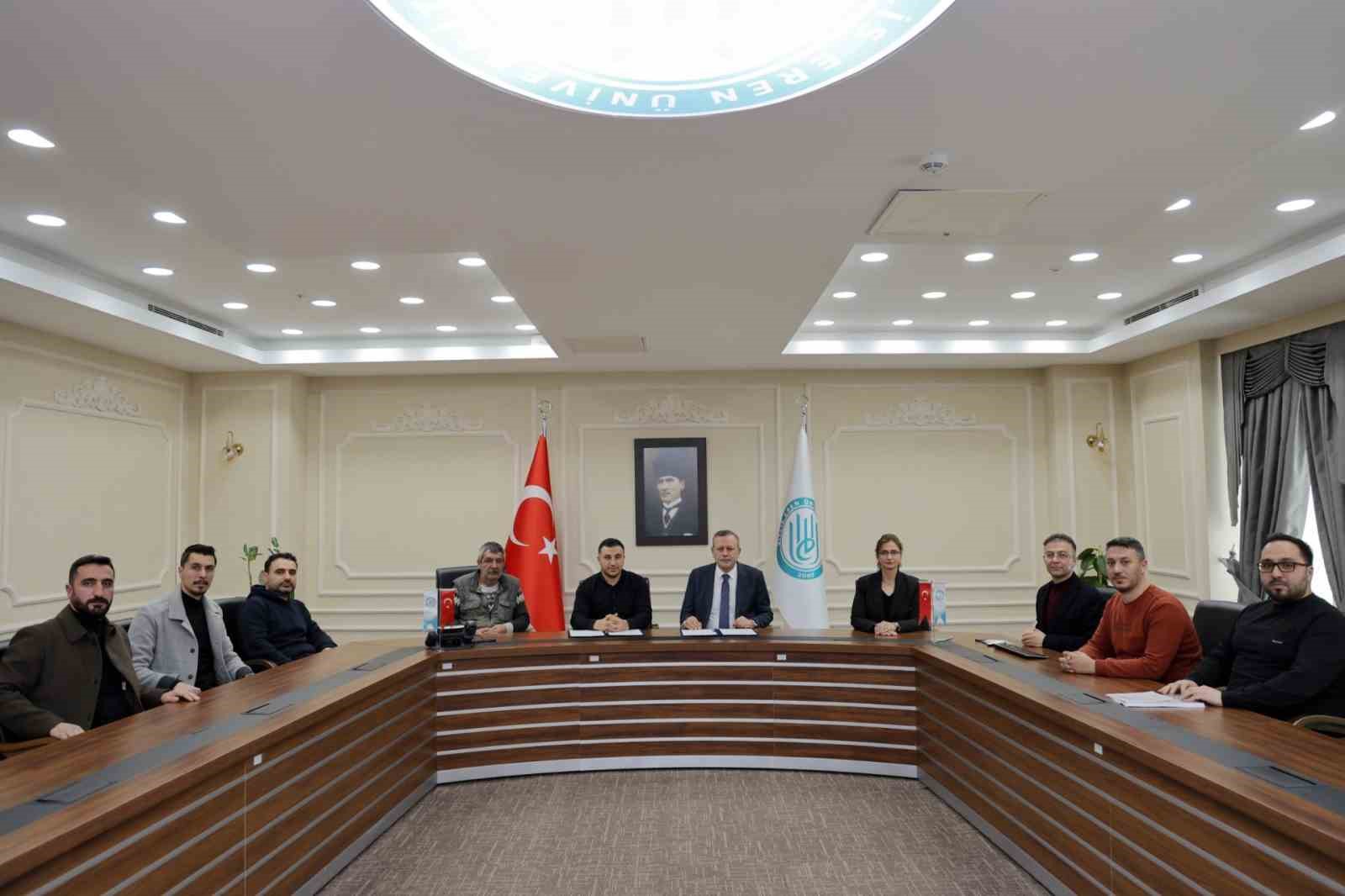 Bitlis Eren &Uuml;niversitesi ile BİGACEM arasında işbirliği protokol&uuml; imzalandı
