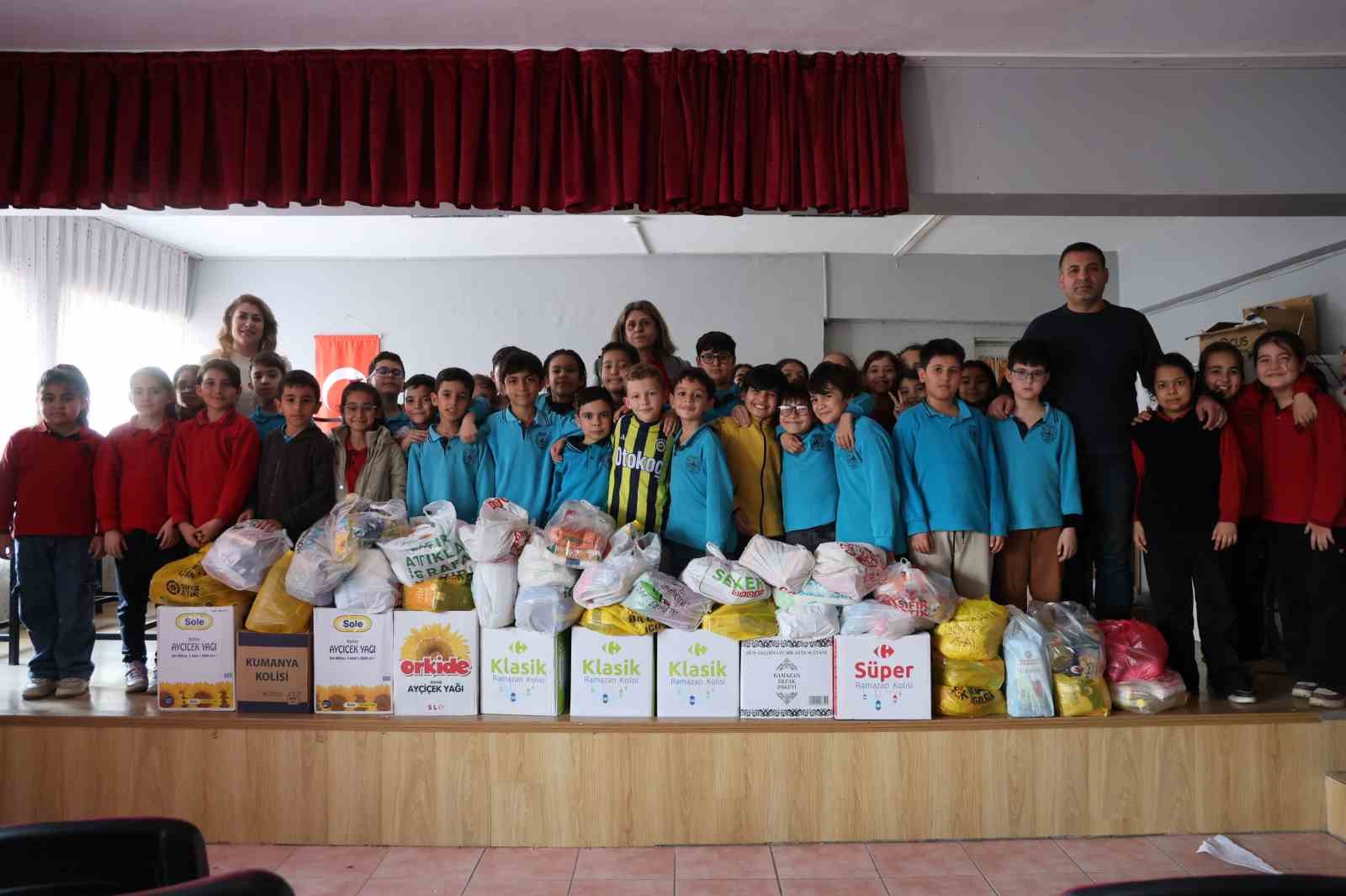 Minik yüreklerden büyük dayanışma