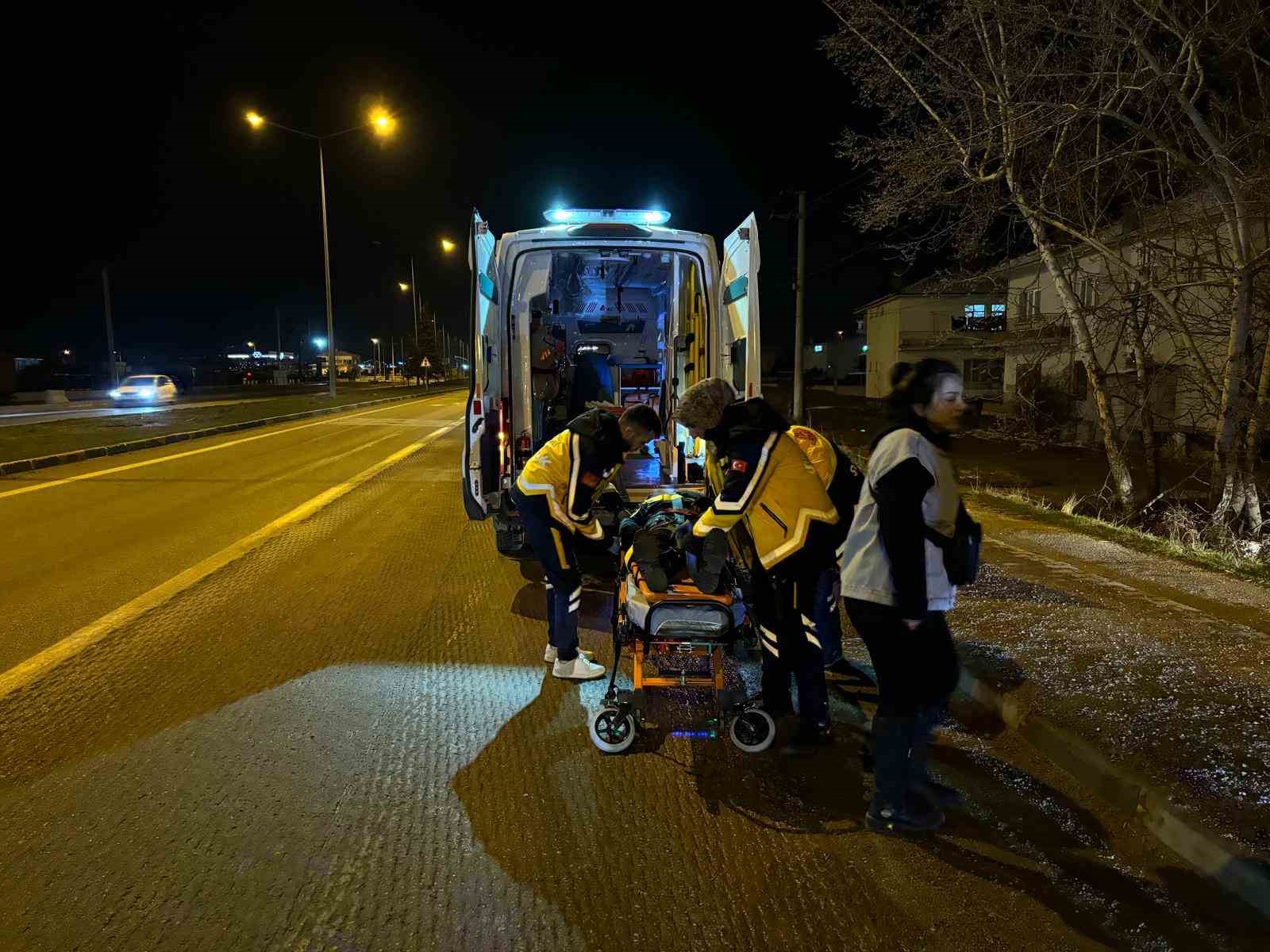 Ereğli’de motosiklet kazası: 1 yaralı