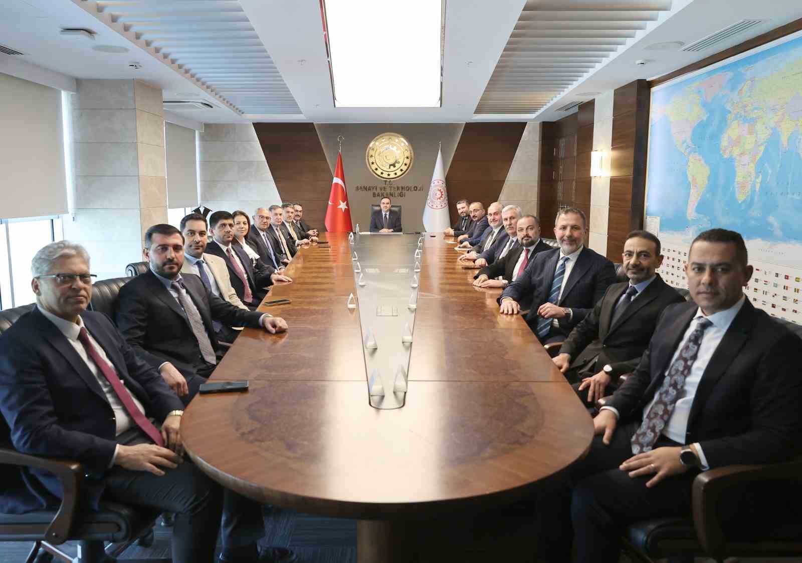 Adana&rsquo;nın sanayi vizyonu bakanlıkta masaya yatırıldı
