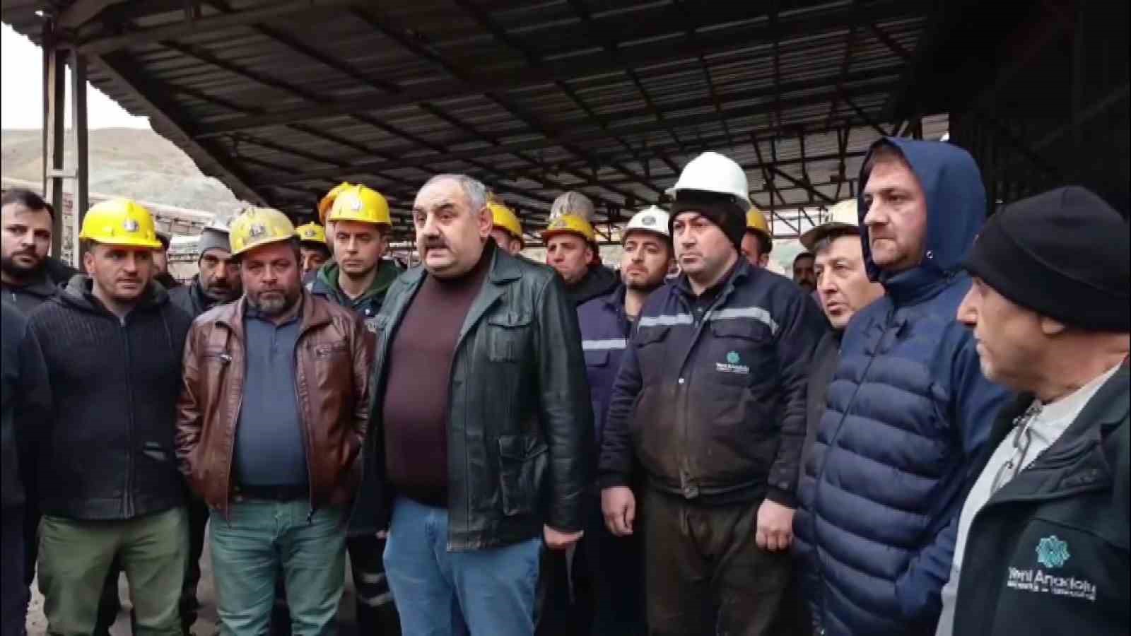 Amasya&rsquo;da maden iş&ccedil;ileri maaşlarını alamadıkları gerek&ccedil;esiyle iş durdurma kararı aldı
